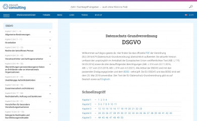 dsgvo-gesetz.de screenshot