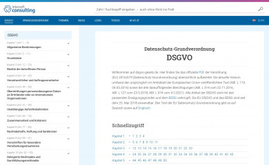 dsgvo-gesetz.de screenshot