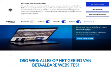 http://www.dsgweb.nl screenshot