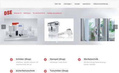 dse-deutschland.de screenshot