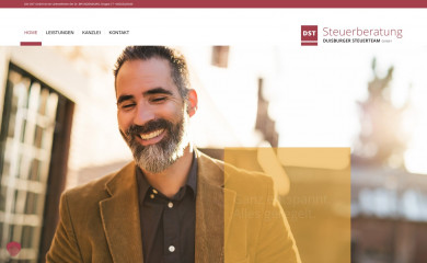 dst-steuerberatung.de screenshot