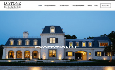 dstonebuilders.com screenshot