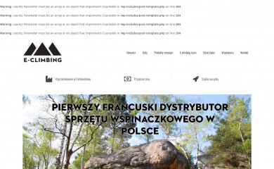 e-climbing.com screenshot