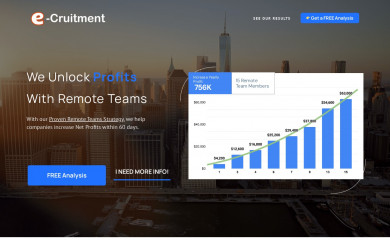 e-cruitment.com screenshot