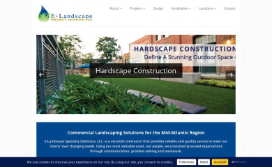 e-landscapellc.com screenshot