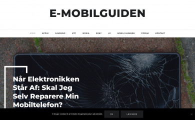 e-mobilguide.dk screenshot