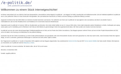 e-politik.de screenshot