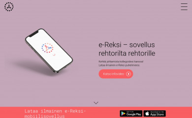 e-reksi.fi screenshot
