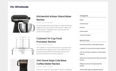 etcwholesale.com screenshot