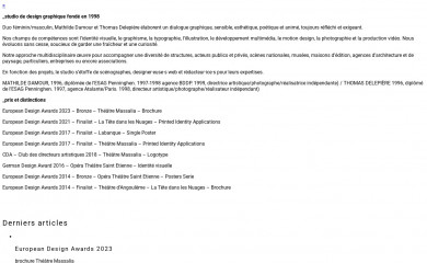 etdeaufraiche.com screenshot