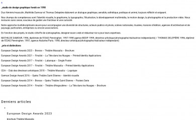 etdeaufraiche.com screenshot