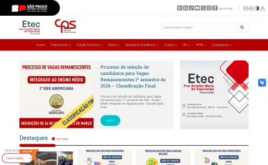 etecvotuporanga.com.br screenshot