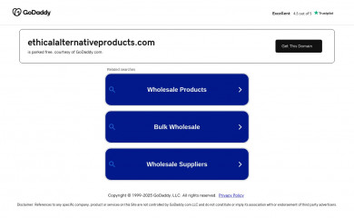 ethicalalternativeproducts.com screenshot
