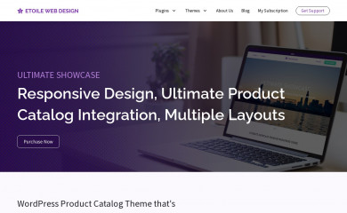 http://www.etoilewebdesign.com/themes/ultimate-showcase/ screenshot