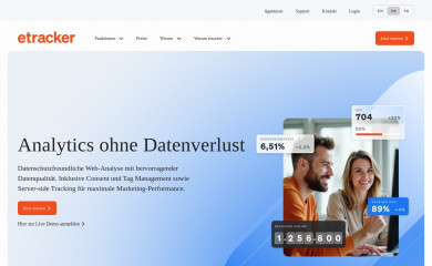 etracker.com screenshot