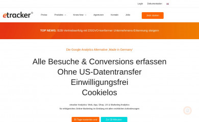 etracker.de screenshot