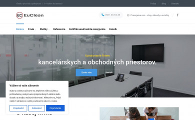 euclean.sk screenshot