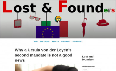 euelectionsitaly.blog screenshot