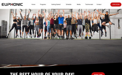 euphonicfitness.com screenshot