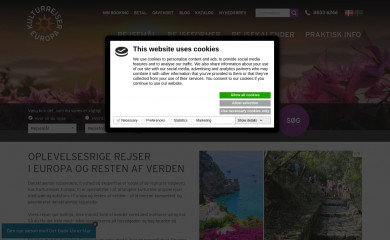 euro-travel.dk screenshot