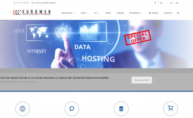 euroweb.ro screenshot