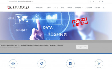 euroweb.ro screenshot