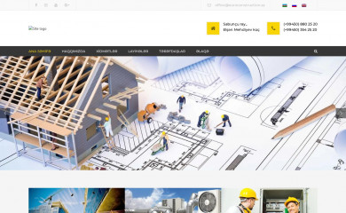 euroconstruction.az screenshot