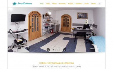 euroderma.ro screenshot