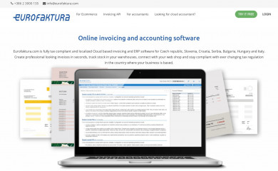 eurofaktura.com screenshot