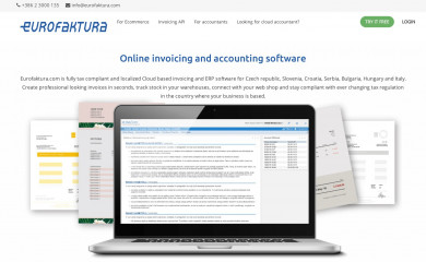 eurofaktura.com screenshot