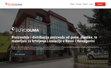 euroguma.ba screenshot