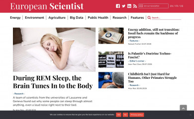 europeanscientist.com screenshot