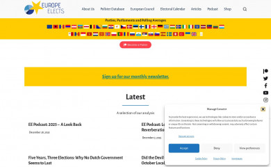 europeelects.eu screenshot