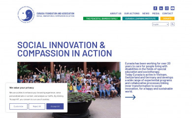eurasia-foundation.org screenshot