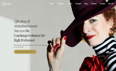 eva-klein.de screenshot