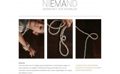 eva-niemand.de screenshot