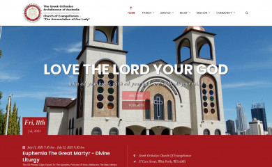 evangelismos.com.au screenshot