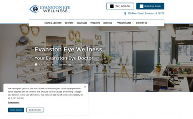evanstoneyewellness.com screenshot
