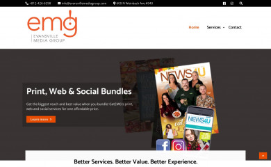 evansvillemediagroup.com screenshot