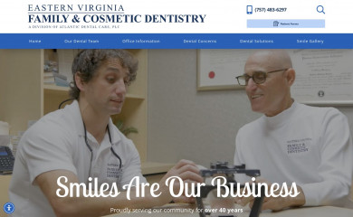 evadental.com screenshot
