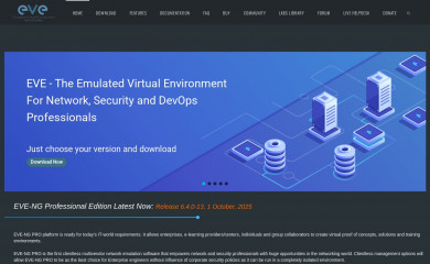 eve-ng.net screenshot