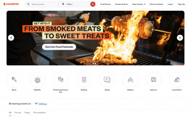 Eventbrite screenshot