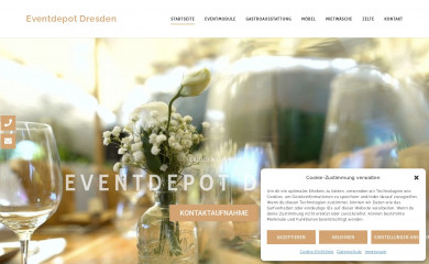 eventdepotdresden.de screenshot