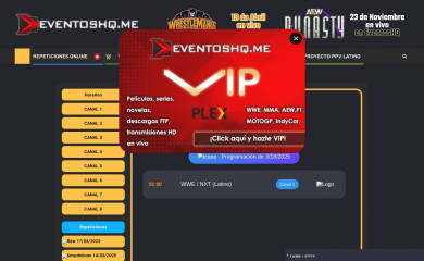 eventoshq.me screenshot