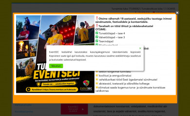 eventsec.ee screenshot