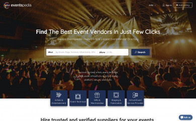 eventspedia.in screenshot