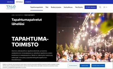 eventstampere.fi screenshot