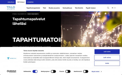 eventstampere.fi screenshot