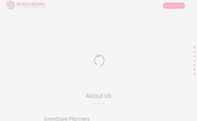 eventsureplanners.com screenshot