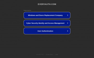 everyauth.com screenshot